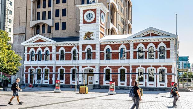 Apartament Beauty In The Cbd - 1Bed Free Parking Pool Christchurch Zewnętrze zdjęcie